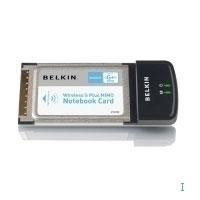 Belkin Wireless G+ MIMO Notebook Card (F5D9010FR)